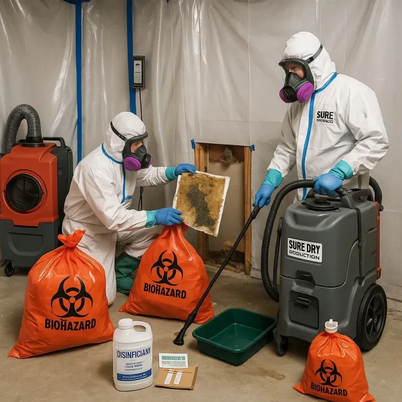 Contaminated Water Handling Protocols process in Walpole, MA
