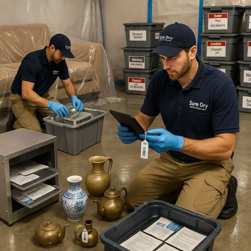Content Protection and Restoration process in Walpole, MA